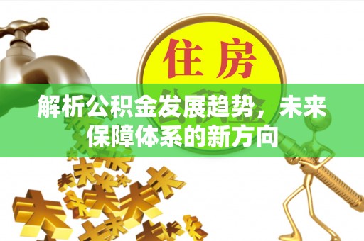 竹南解析公积金发展趋势，未来保障体系的新方向