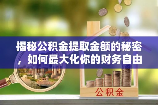 竹南揭秘公积金提取金额的秘密，如何最大化你的财务自由